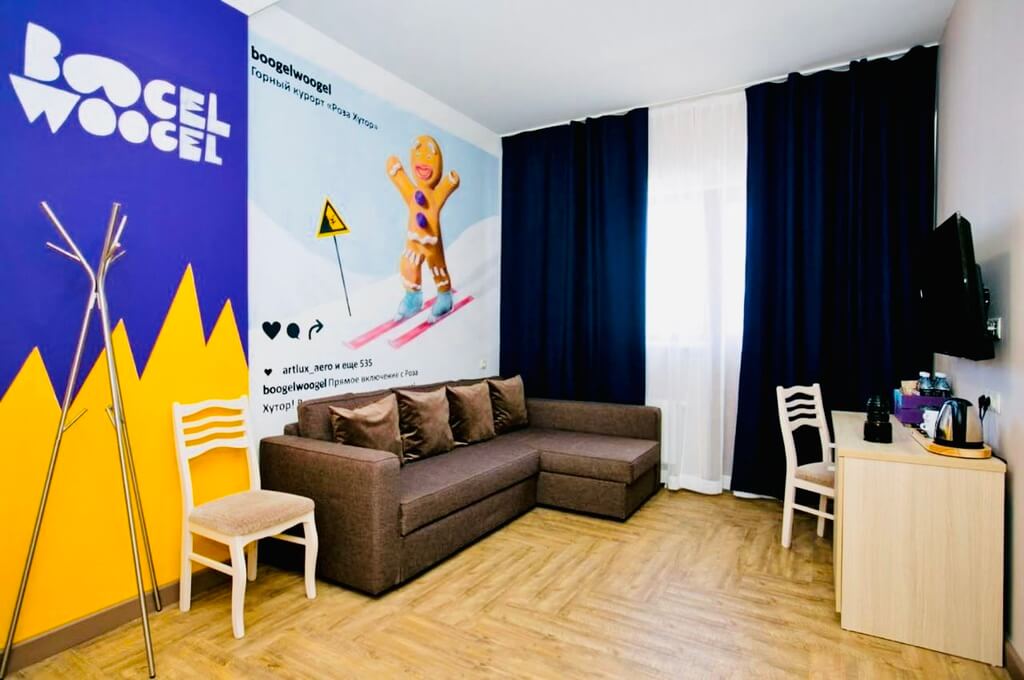 фото Hotel BoogelWoogel Bar Роза Хутор